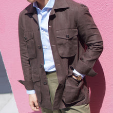 Load image into Gallery viewer, Brown Positano Jacket