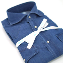 Load image into Gallery viewer, Light Denim Rodeo Shirt