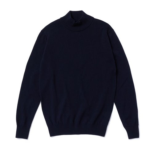 Mockneck Sweater (Navy)