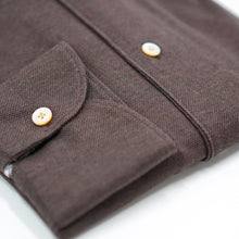 Load image into Gallery viewer, Brown One Piece Collar Shirt
