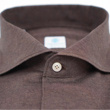 Load image into Gallery viewer, Brown One Piece Collar Shirt
